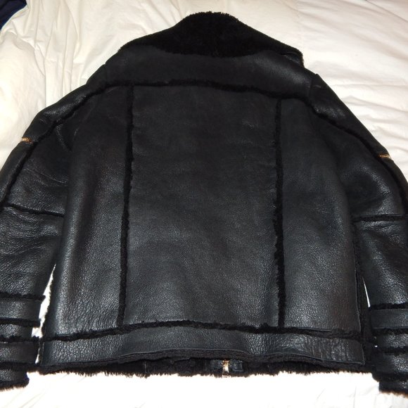 Balmain Double Zipper Men's Shearling coat - Picture 7 of 8